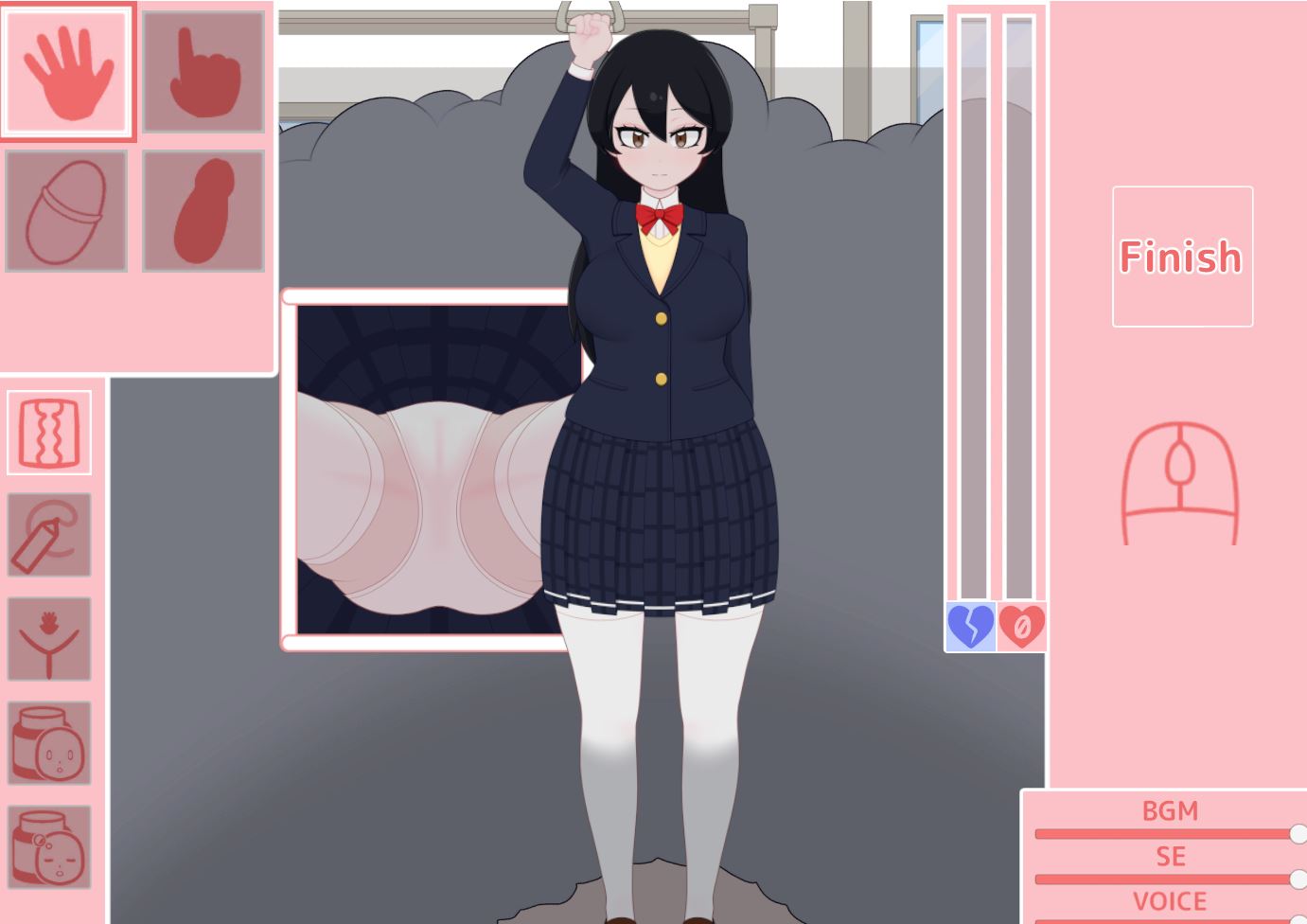 [日式SLG/新作] 清秀系大尻巨乳JK 电车内配种交尾项目 清楚系デカ尻巨乳JK 電車内種付け交尾プロジェクト 机翻版 附JK痴汉电车 [1.60G/度盘]-第4张图片-萌站