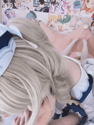 【cos/元神/雅尿/口交】習呆呆] 原神 芭芭拉-第4张图片-萌站
