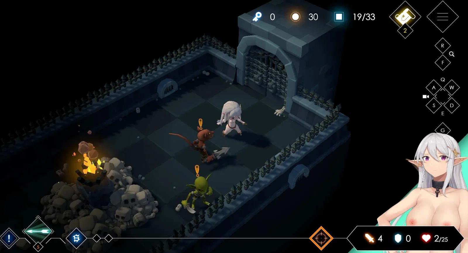 PC神级3D成人大作（地牢脱出2：银月苍狼）中文版。1.61GB（全动态回想CG）-第1张图片-萌站