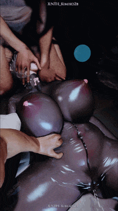 【3D动画】[VAM] NTH_kimiko2B：S16 极品爆乳黑丝尤物多人爆肏中出-第3张图片-萌站