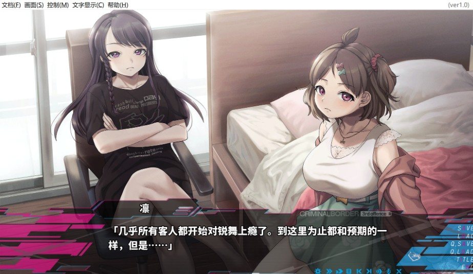 【日式大作ADV】犯罪边境 Liminal Border Part III クリミナルボーダー 3rd offence 官方中文版+全CG存档【PC/5.3G】-第2张图片-萌站
