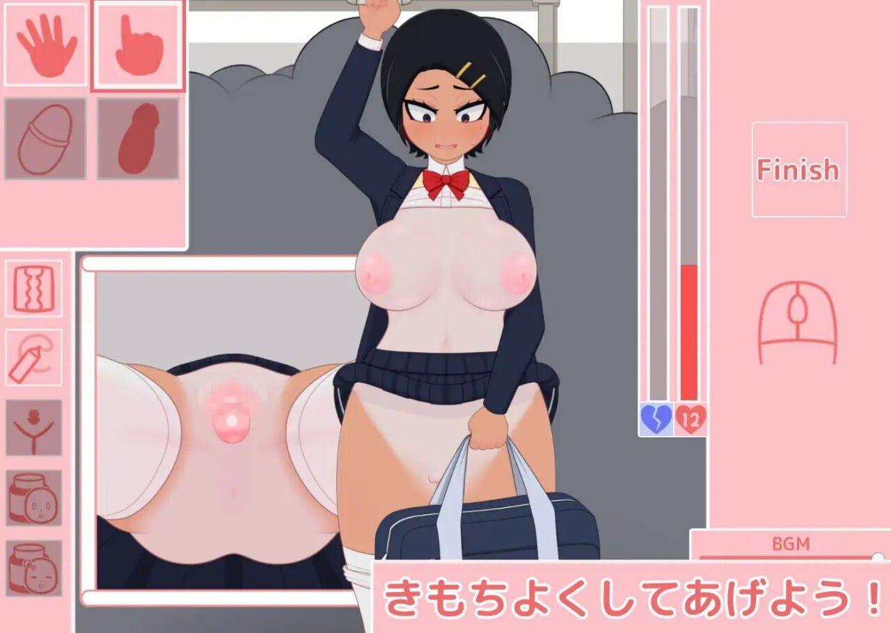 [互动SLG/动态/触摸/新作] JK痴漢電車 机翻汉化版-第7张图片-萌站