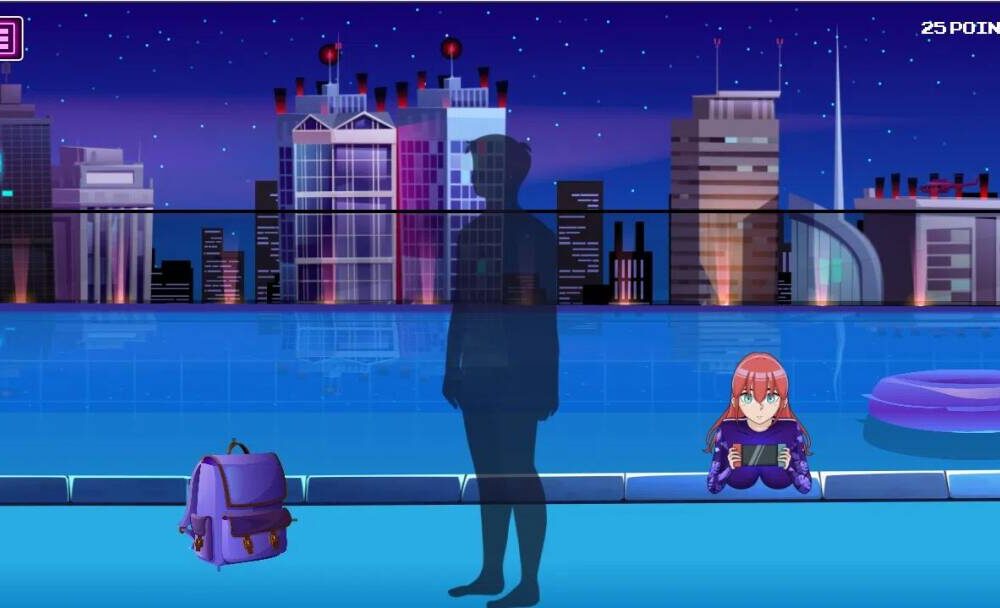 【SLG/生肉/PC】和网瘾少女的夜晚/Nightgamer -第2张图片-萌站