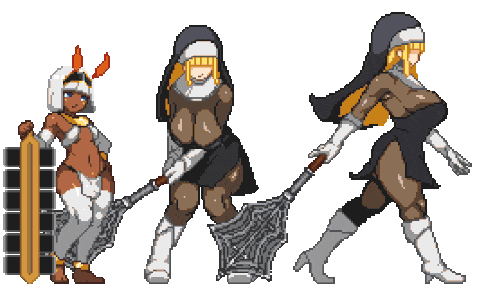 【日式ACT/汉化/全动态/像素风】王女的复国计划 (王女のレコンキスタ) V0.32 汉化版【230M/更新汉化】-第2张图片-萌站