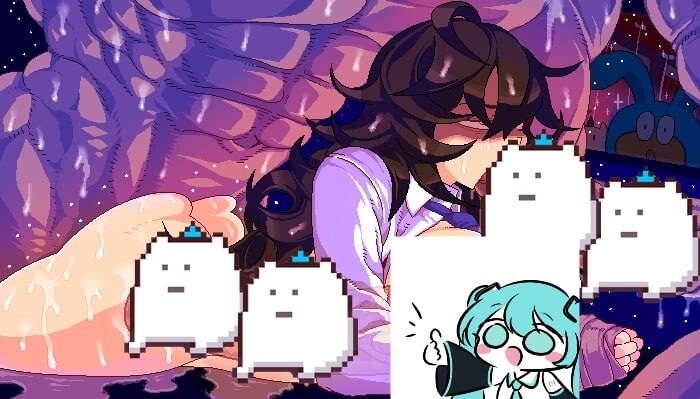 [像素SLG/羞耻露出/PC] 变态兔头巾 変態兎頭巾  AI汉化步兵版-第1张图片-萌站