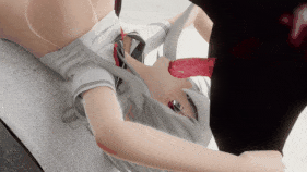 【巨乳 黑丝 狗交 口交 骑乘 后入 前后夹击 三洞齐入 爆操 中出】新作-(92)dog fuck jk弱音4-第4张图片-萌站