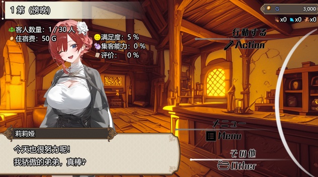 【SLG/AI汉化】 女冒险者聚集的色情旅店 【スマホ対応】女冒険者の集うエッチな宿-第2张图片-萌站