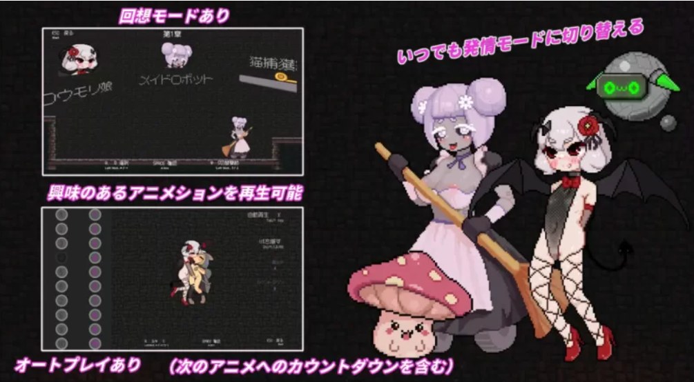 [ACT动作]  [PC/佳作/百合+机械奸/官中/全动态]隐匿在欲望之城的异世界-第2张图片-萌站