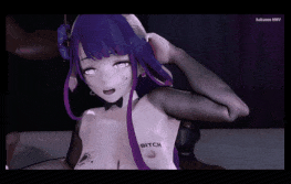 【巨乳 黑丝 手交 口交 骑乘 后入 喷乳 爆操 爆射 喷潮 中出】新作-HMV - Sex Slave Raiden (Genshin Impact) V2-第3张图片-萌站