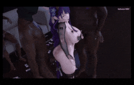 【巨乳 黑丝 手交 口交 骑乘 后入 喷乳 爆操 爆射 喷潮 中出】新作-HMV - Sex Slave Raiden (Genshin Impact) V2-第8张图片-萌站