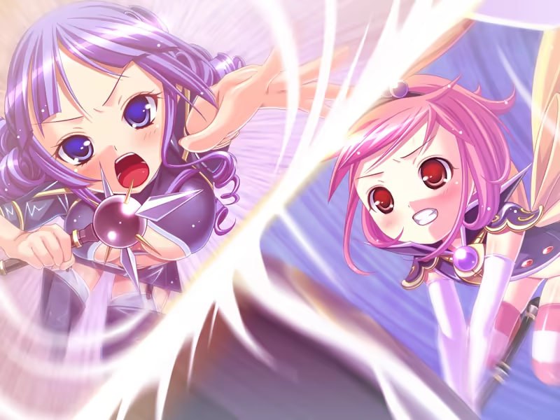 #魔法少女～三位女王候选人～  #魔法の少女シルキーリップ～三人の女王候補～  AI汉化版+全CG存档-第4张图片-萌站