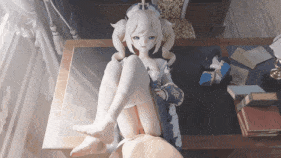 【4K/无修/无水印】【萝莉 白丝 口交 自慰 后入 爆操】新作-[咕嘿嘿] 原神芭芭拉18分钟长篇整合动画-第4张图片-萌站