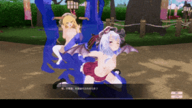 【萝莉 白丝 口交 骑乘 后入 前后夹击 爆操 爆射 中出】新作-[COM3D2][touhou]两只蝙蝠！-第2张图片-萌站