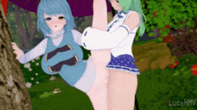 【巨乳 扶她 黑丝 手交 乳交 骑乘 后入 爆操 爆射 中出】新作-Futa HMV 06 - Touhou's girls having fun, Antifragile-第9张图片-萌站