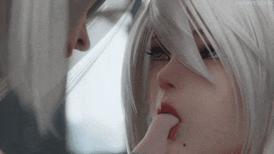 【3D动画】[Miwo3x] 2月新作：2B+凯妮 性感御姐粉嫩蜜穴激情爆肏-第5张图片-萌站