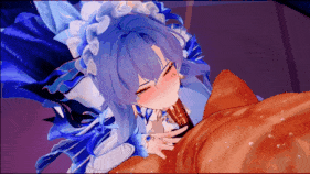 【巨乳 白丝 口交 吞精 骑乘 后入 小马拉大车 爆操 爆射 喷潮 中出】新作-【KK-鸣潮-坎特蕾拉】深夜的水母饥渴难耐-第7张图片-萌站
