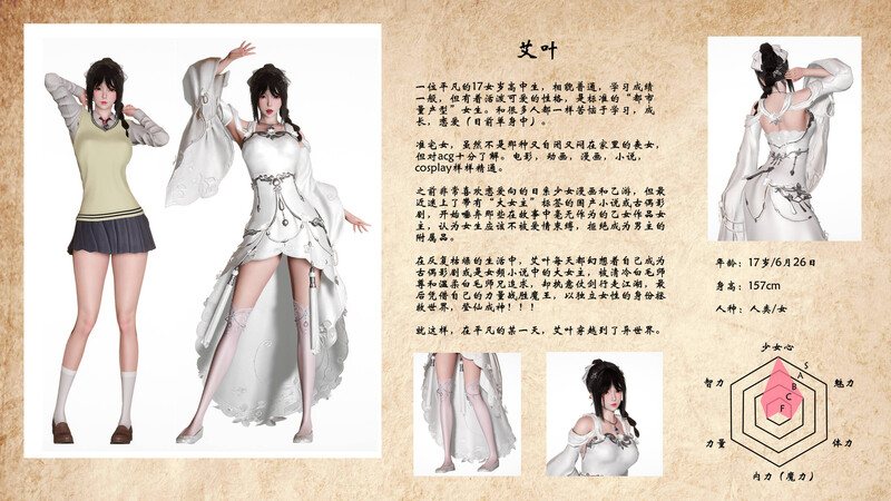 凡女登仙物语X4+设定集-第8张图片-萌站