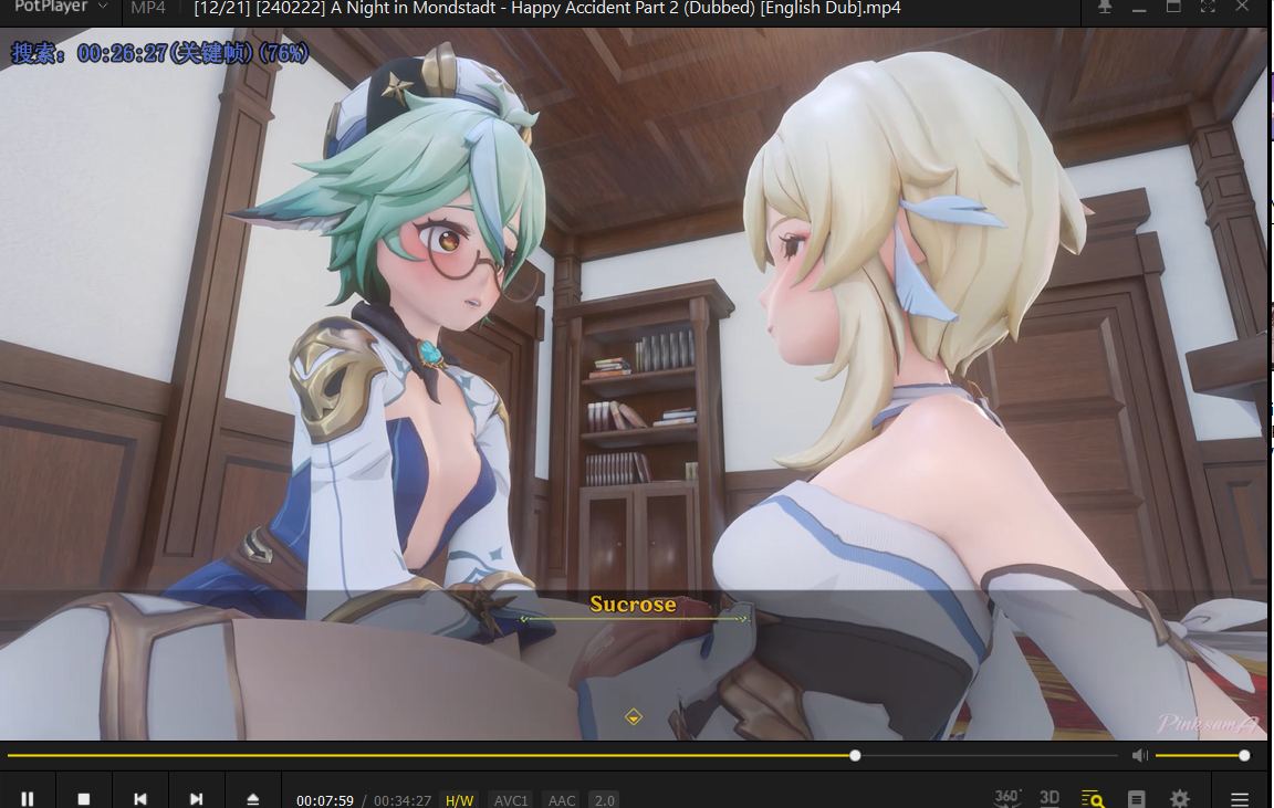 【R3592】[无修正][Pinksama] 作品合集 (21部 15.1G)  3D 动画 合集  MMD Pinksama 原神 扶她 无修正 百合-第2张图片-萌站