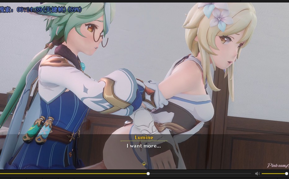 【R3592】[无修正][Pinksama] 作品合集 (21部 15.1G)  3D 动画 合集  MMD Pinksama 原神 扶她 无修正 百合-第8张图片-萌站