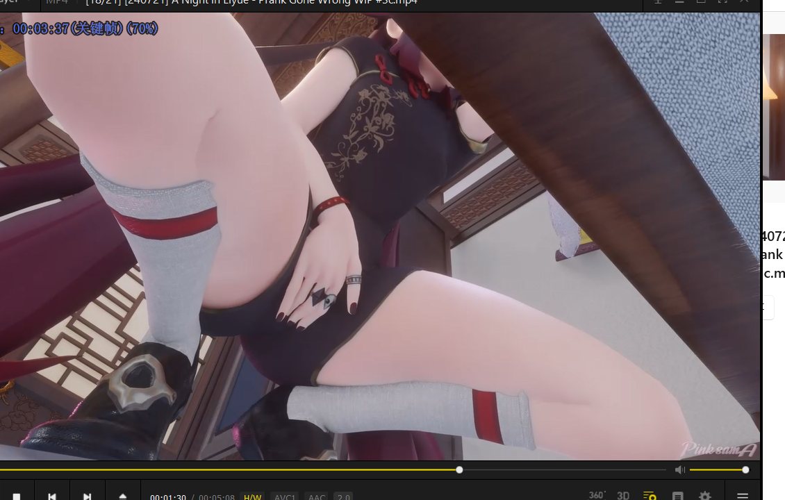 【R3592】[无修正][Pinksama] 作品合集 (21部 15.1G)  3D 动画 合集  MMD Pinksama 原神 扶她 无修正 百合-第9张图片-萌站