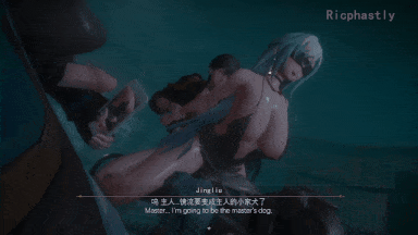 [ricphastly] 更新至2月 3部：巨乳黑丝御姐镜的堕落调教性爱1-3 -第8张图片-萌站
