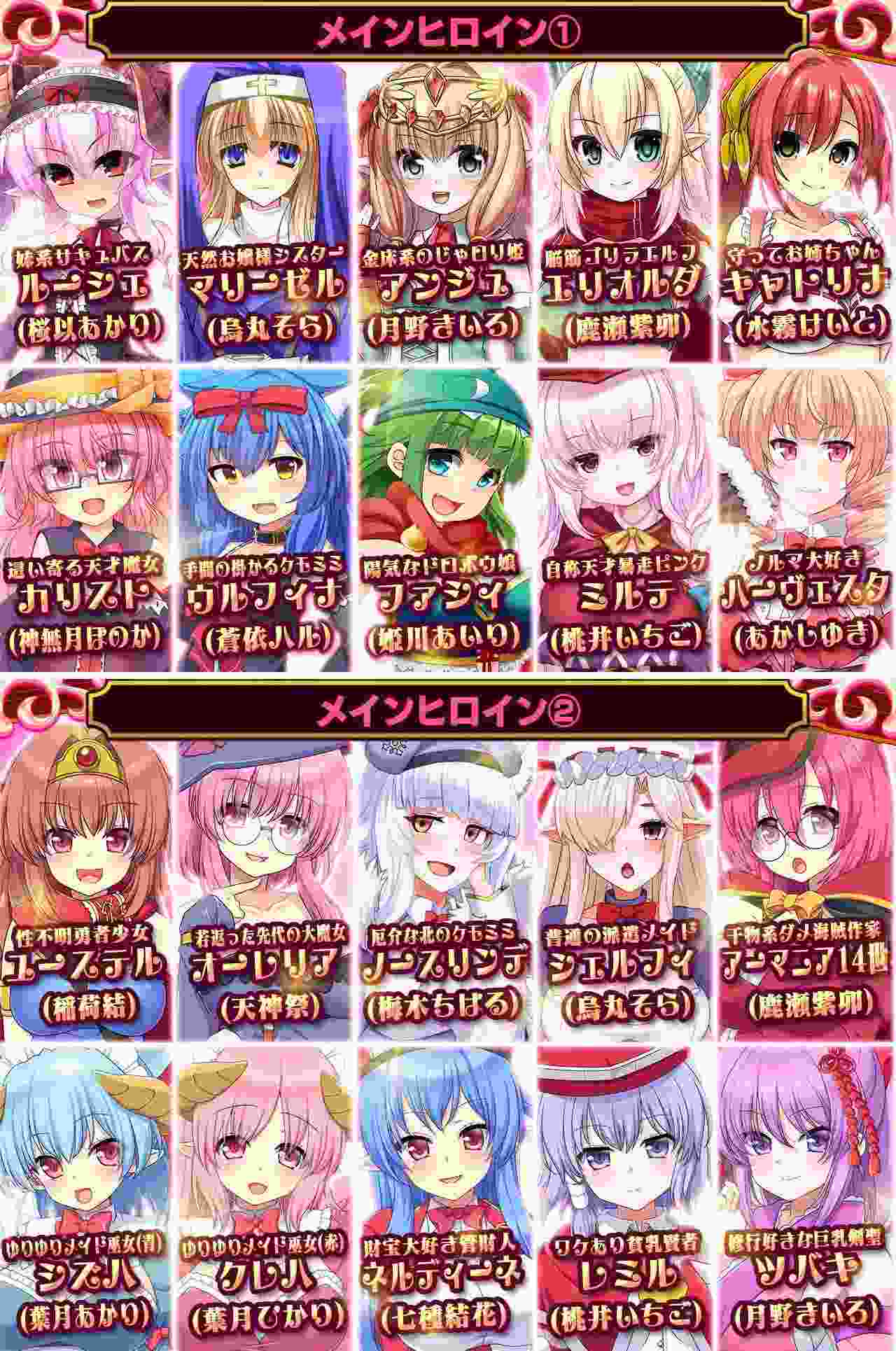 【SLG/AI机翻】[RJ338331]死神商館RExEX ～ カネのチカラをマシマシして女冒険者のハーレムを作るRPG-第5张图片-萌站