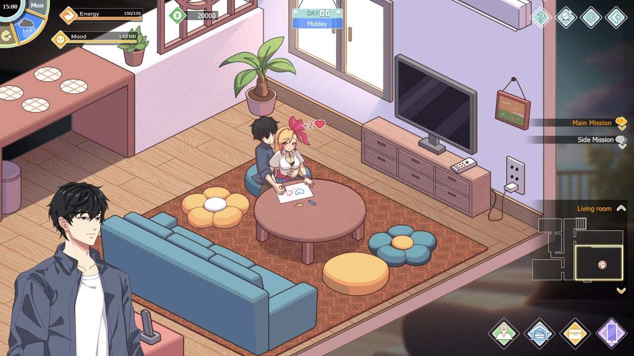 新作[亚洲风SLG/沙盒动态] 爱与生活：幸福学生 V0.0.2.1 Demo版 官方中文版 [1.40G]-第2张图片-萌站