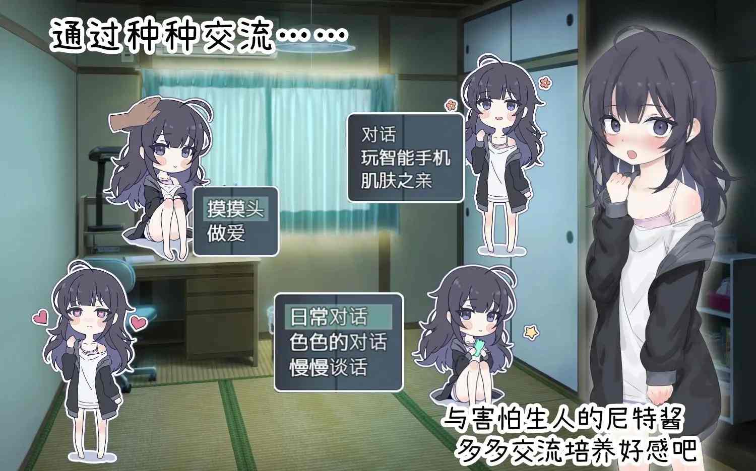 【SLG/官中/PC】幸福家里蹲的养成方法-第6张图片-萌站