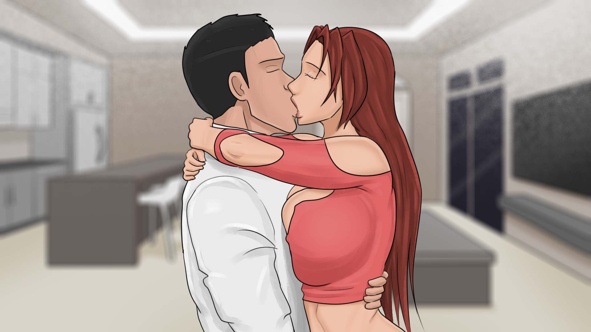 【驴哥带你玩】精品漫画风佳作更新！《伊娃的狂喜》(PC端/v0.5/AI汉化/1.64G)-第4张图片-萌站
