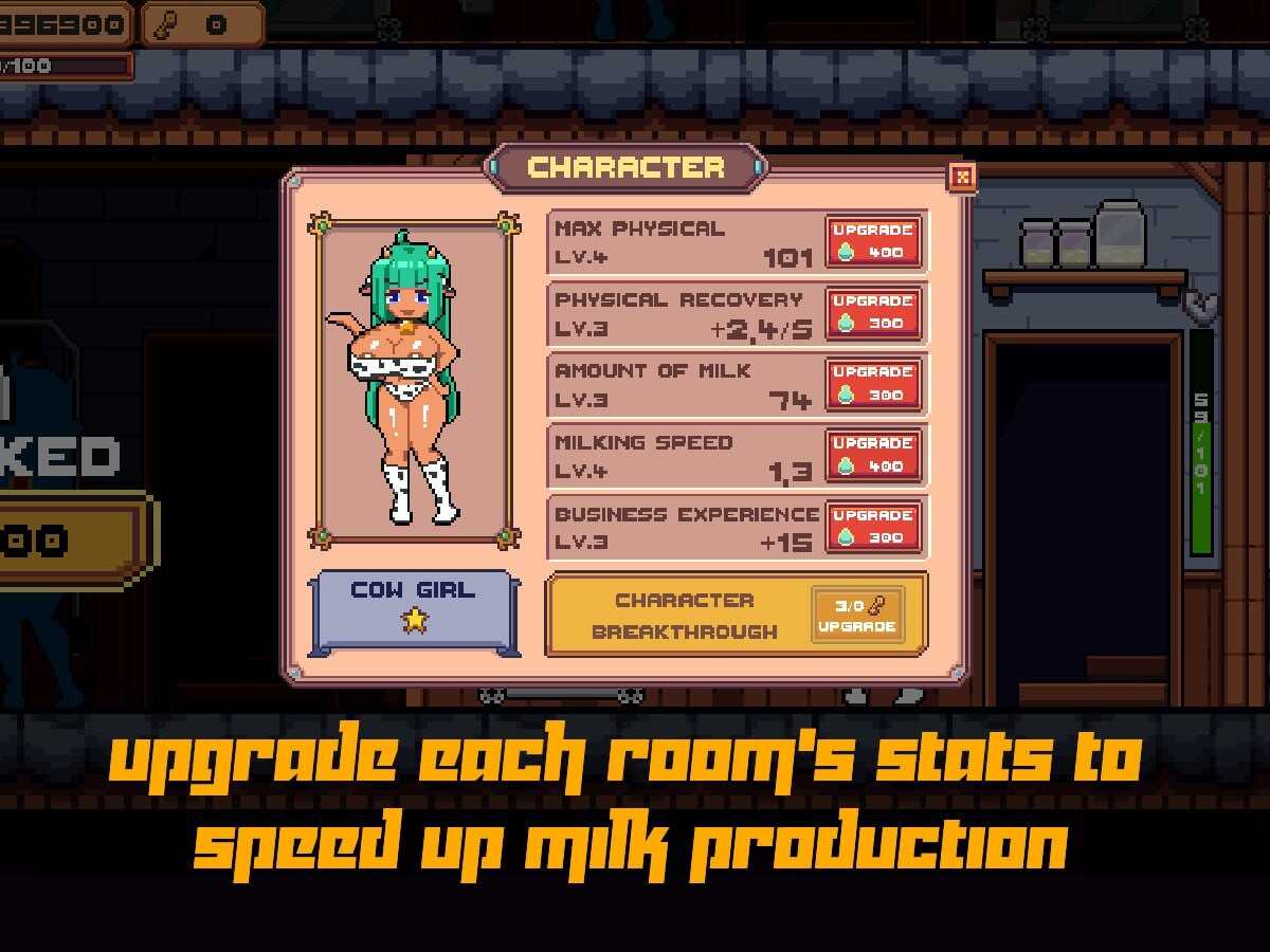 [经营SLG/像素动态/PC] 牛奶牛女孩工厂 MilkFactory 官方英文版-第5张图片-萌站