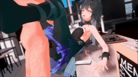 【萝莉 黑丝 口交 吞精 骑乘 后入 爆操 爆射 喷潮 中出】新作-希儿的意识修改：03世界泡-第16张图片-萌站