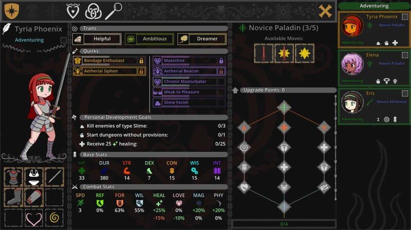 PC/SLG/淫欲地牢   #Ero Dungeons v2.1.0 官方中文版-第2张图片-萌站