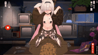 【MMD/法國原神糕手/纯啪】2.28日更新：蔚蓝档案NTR 直播强制受孕黑丝普拉娜-第2张图片-萌站