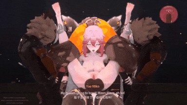 【MMD/LikeHugeB/纯啪】2.26日更新：原神 交配受精实验~神子优菈篇-第4张图片-萌站