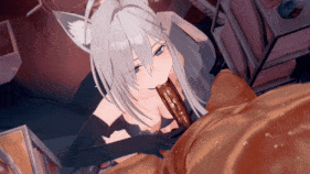 【巨乳 口交 吞精 手交 乳交 喷射 骑乘 后入 爆操 爆射 喷潮 中出】新作-【Sex no Dance34】白子（恐怖）-Shiroko(Terror) シロコテラー Party Tonight-第17张图片-萌站