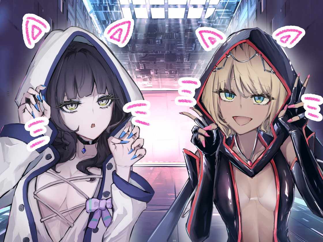 RJ01306919【CVかづき葵】天才賢者姉妹 シュヴァル&ヴァイス 屈辱の同時妊娠同時出産【ギャル姉妹孕ませ】-第1张图片-萌站