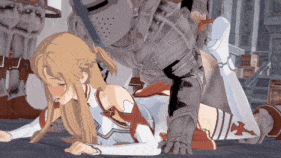 【巨乳 白丝 骑乘 后入 爆操 爆射 喷潮 中出】新作-亚丝娜 Asuna ~#7 training short ~-第5张图片-萌站
