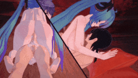 【巨乳 口交 骑乘 后入 爆操 爆射 喷潮 中出】新作-大胸初音和天依！Miku&Tianyi~-第11张图片-萌站