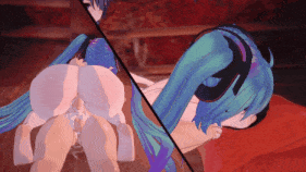【巨乳 口交 骑乘 后入 爆操 爆射 喷潮 中出】新作-大胸初音和天依！Miku&Tianyi~-第15张图片-萌站