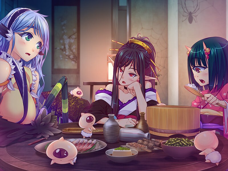 【PC端】与魔物娘们的乐园～蜘蛛与鸟与◎～【附带全CG存档】【ADV/异种奸/后宫/无码】【共1.7GB】【简体中文】-第6张图片-萌站