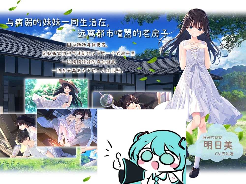PC/SLG/#沉溺于炽热爱情的乡间隐居的兄长与，充满古典韵味的病弱妹妹 #沉溺於熾熱愛情的鄉間隱居的兄長與,充滿古典韻味的病弱妹妹 官方中文版【2025.3.1 发售】-第3张图片-萌站