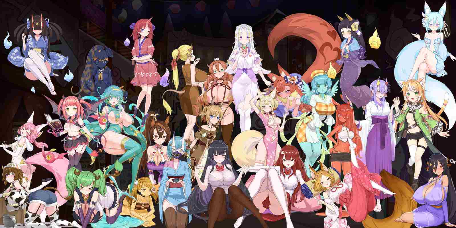 【DLsite/官中/魔物娘/和服/幻想/声优：水谷六花】异世界妓院路 &  異世界娼館ロード V1.10【PC/社团名：見影/RJ331694】-第10张图片-萌站