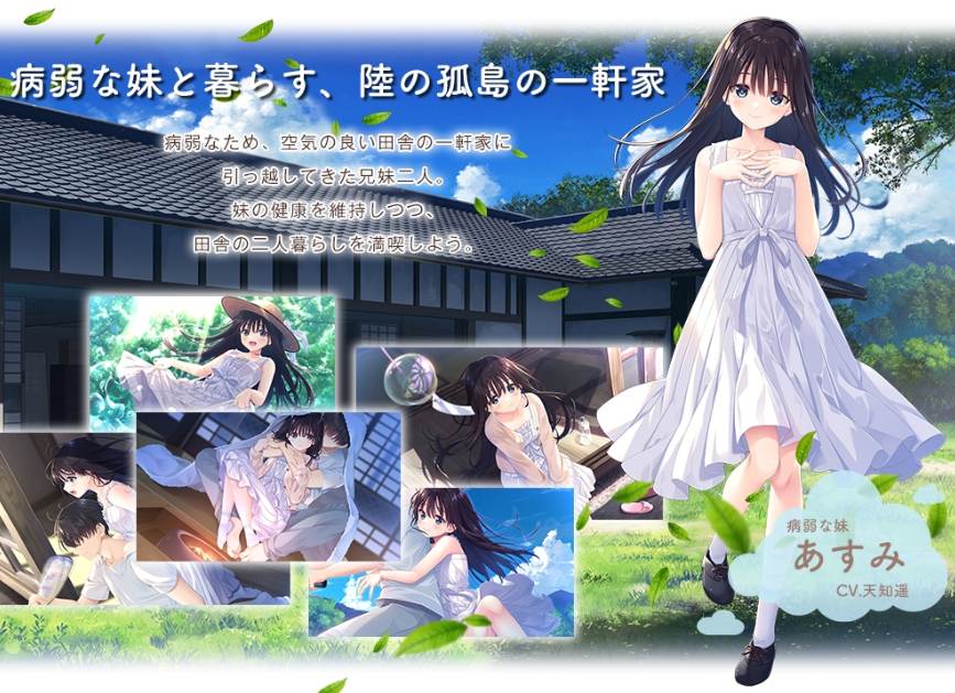 [PC-SLG游戏] [SLG/PC/官中] 沉溺于炙热爱情的乡间隐居的哥哥与充满古典韵味的病弱妹妹 エッチで一途なド田舎兄さまと 体验版-第3张图片-萌站