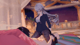 【巨乳 黑丝 兔女郎 骑乘 后入 爆操 爆射 喷潮 中出】新作-094【HSR】Bronya 洛妮娅•兰德 sex [sound] 星穹铁道-第13张图片-萌站