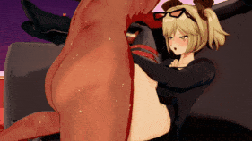【巨乳 黑丝 骑乘 后入 爆操 爆射 喷潮 中出】新作-[ZZZ] Burnice Pounded-第5张图片-萌站