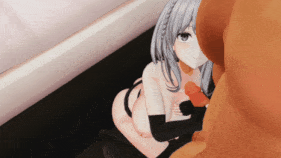 【巨乳 黑丝 口交 吞精 手交 骑乘 后入 爆操 爆射 中出】新作-MMD dance - sex - 白銀ノエル Noel Acid Burst-第4张图片-萌站