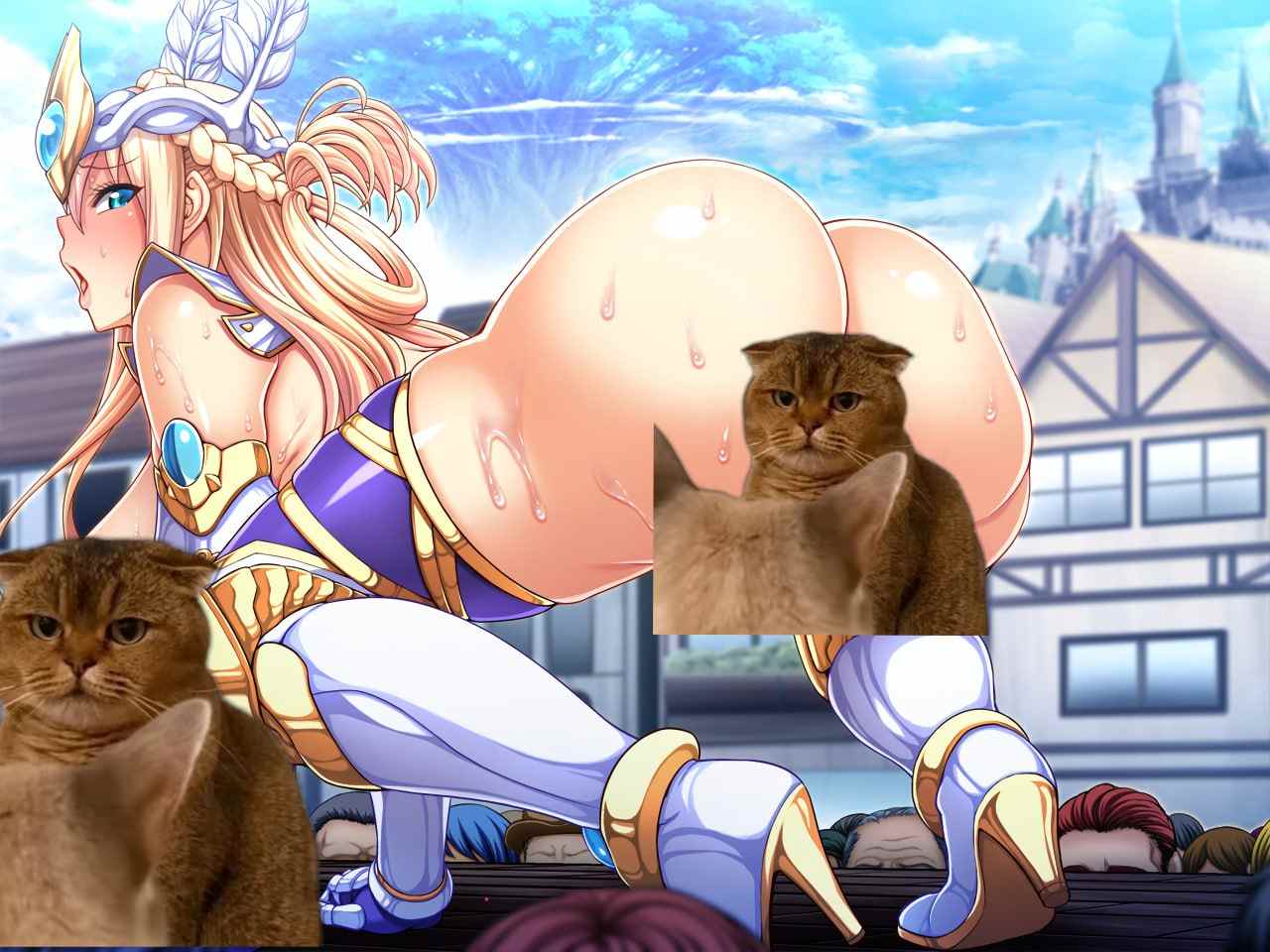 公主骑士下流败北人生~淫辱的奴隶-第3张图片-萌站