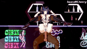 【巨乳 黑丝 扣穴 腿交 手交 骑乘 后入 爆操 爆射 喷潮 中出】新作-[QOSwarning]（Dance&Sex）芽衣-WA DA DA-第8张图片-萌站