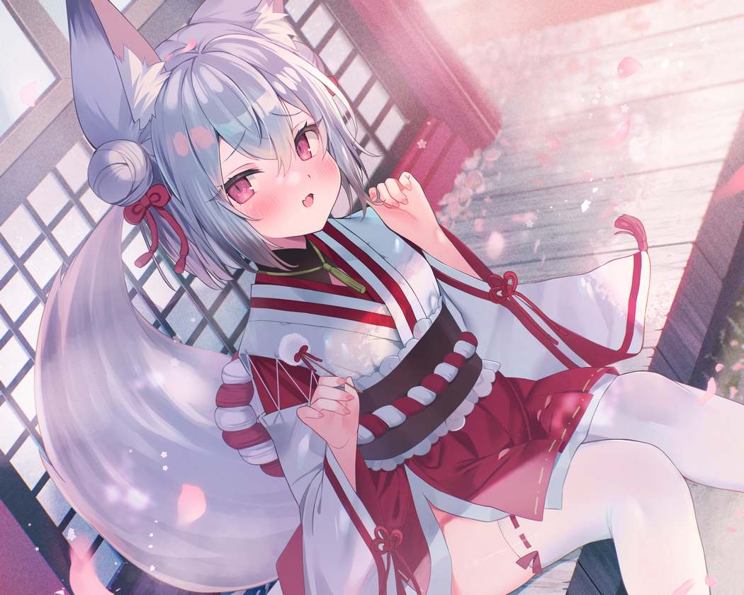 RJ01322058【CV.中井みのる】憩雲大社『お狐姉妹と癒しの月夜』～お狐姉妹のクールで内気な三女、春月-第1张图片-萌站