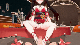 【巨乳 雌小鬼 口交 足交 乳交 吞精 骑乘 后入 爆操 爆射 中出】新作-[hmv]Yuluer-Star Rail-第8张图片-萌站